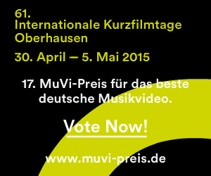 Der MuVi-Preis wird im Rahmen der Internationalen Kurzfilmtage in Oberhausen verliehen