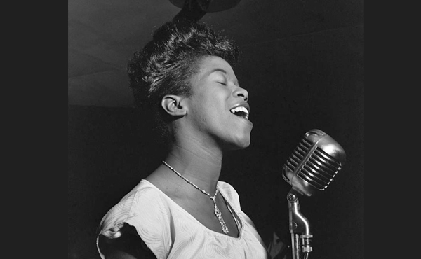 Sarah Vaughan by William P. Gottlieb