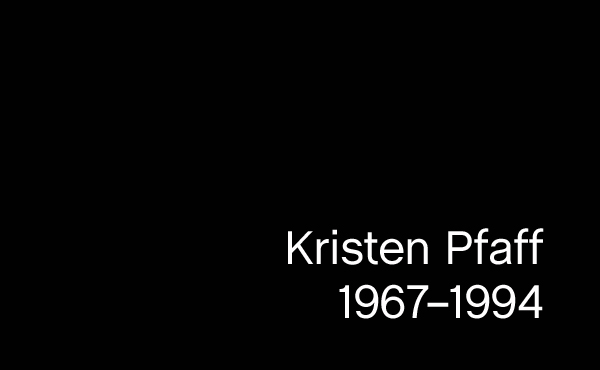 Kristen Pfaff 1967-1994