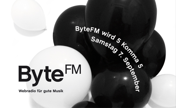ByteFM wird 5,5 – Tag der offenen Tür und Geburtstagsparty