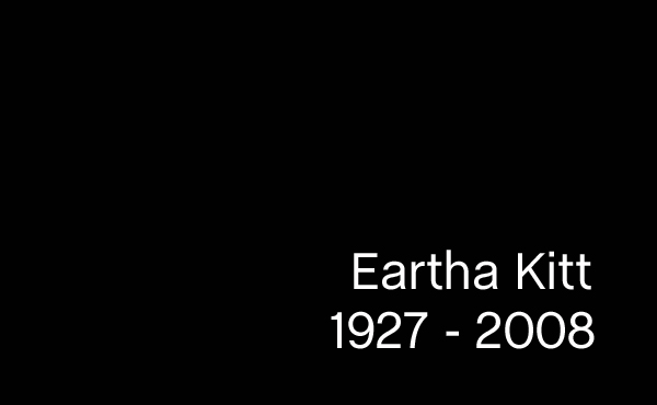 Zum 5. Todestag von Eartha Kitt