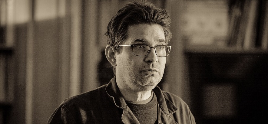 Bild des US-Künstlers Steve Albini, der im Alter von 61 Jahren gestorben ist.