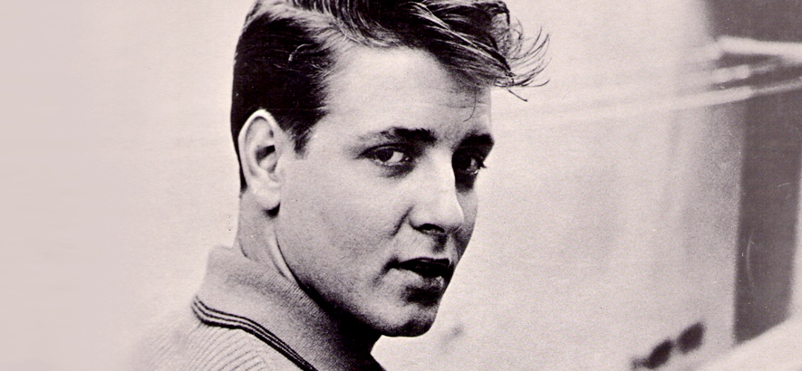 Foto des US-Musikers Eddie Cochran, der 1960 durch einen Autounfall ums Leben gekommen ist