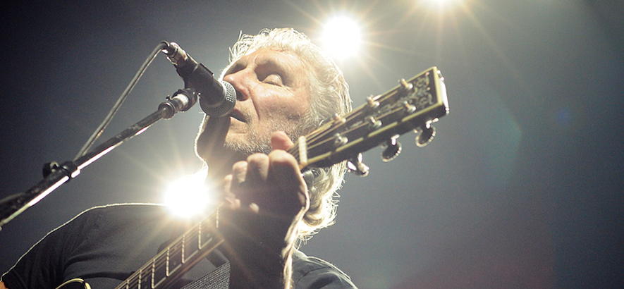 Roger Waters während eines Auftritts im Scotiabank Place in Ottawa (The Wall Live). (Credit: Brennan Schnell/Eastscene.com)