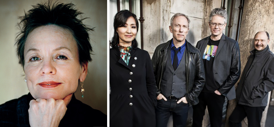 Laurie Anderson und das Kronos Quartet