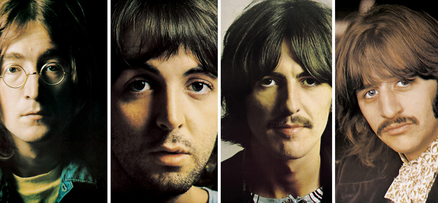 The Beatles: John Lennon, Paul McCartney, George Harrison, Ringo Starr