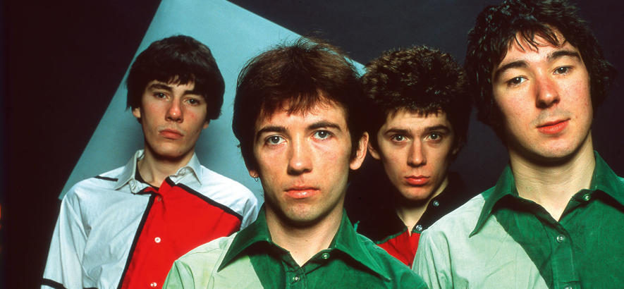 Pete Shelley und seine Band Buzzcocks