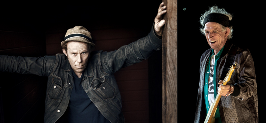 Foto von Tom Waits & Keith Richards