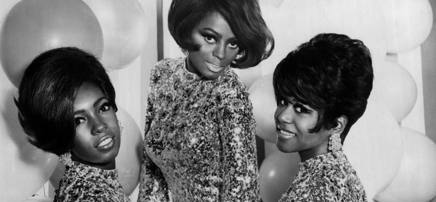 Diana Ross (Mitte) mit ihrer ersten Band The Supremes