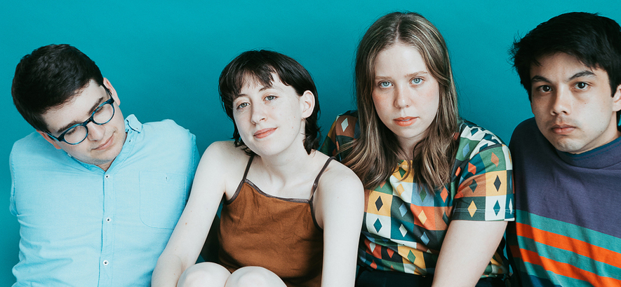 Pressefoto der US-amerikanischen Band Frankie Cosmos