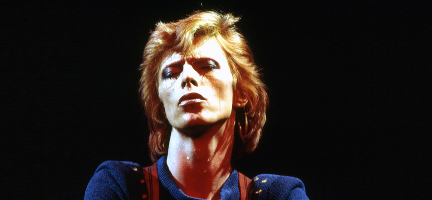 Foto des Musikers David Bowie