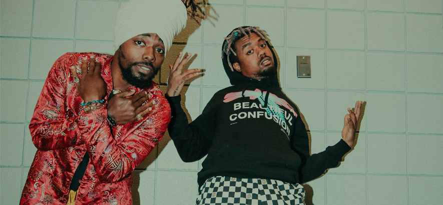 HipHop-Duo Earthgang, dessen Song „Up“ heute unser Track des Tages ist