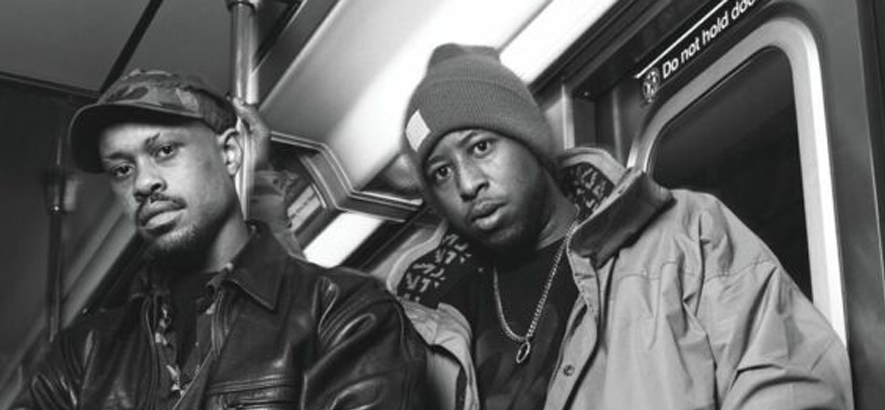 Foto des HipHop-Duos Gang-Starr