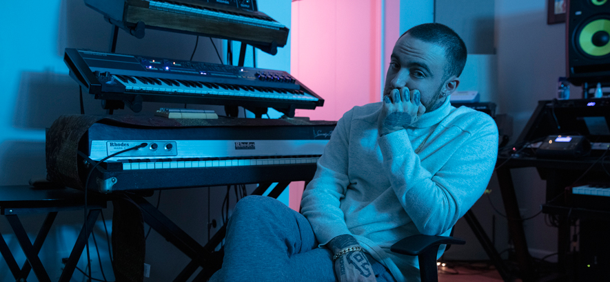 Pressefoto von Mac Miller, von dem am 17. Januar 2020 ein posthumes Album erscheint