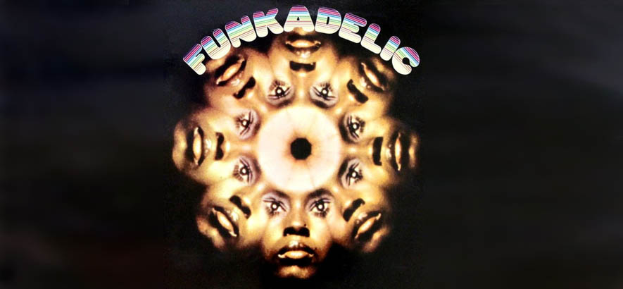 Cover des debütalbums von Funkadelic. Der Song „Mommy, What's A Funkadelic?“ ist heute unser Track des Tages.