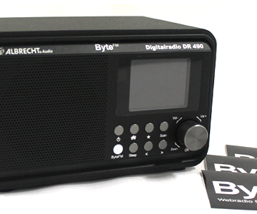 Neu im ByteFM Shop: Digitalradio Albrecht DR 490 (Verlosung)