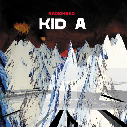 Bild des Albumcovers von Radioheads „Kid A“, das am 2. Oktober 2020 20 Jahre alt wird.