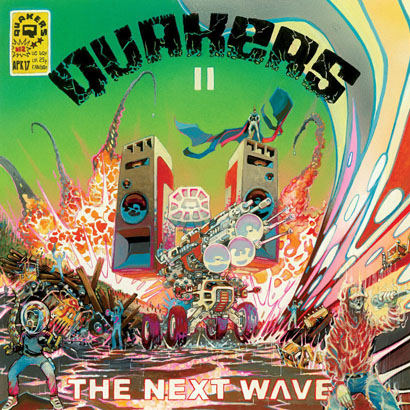 Bild des Albumcovers von „II: The Next Wave“ von Quakers, das unser ByteFM Album der Woche ist.