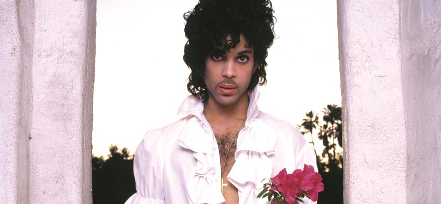 Foto des Musikers Prince. in der zweiten Folge des Podcast Zeitgeister dreht sich alles um dessen Song „Darling Nikki“.