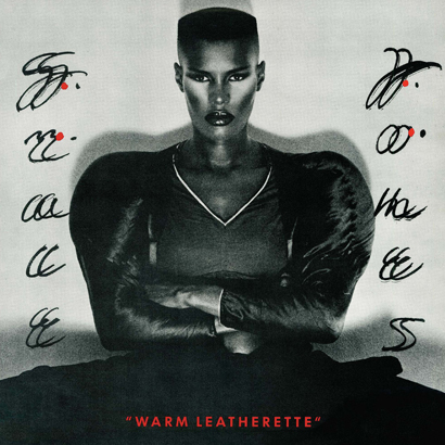 Bild des Albumcovers von „Warm Leatherette“ von Grace Jones, das unser ByteFM Album der Woche ist.