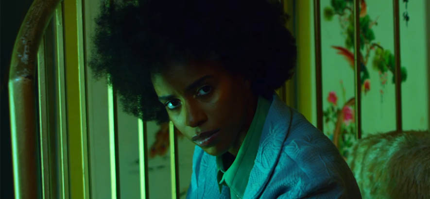 Screenshot aus dem Video zu unserem Track des Tages „Weight“ von US-HipHop-Künstler*in Angel Haze.