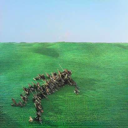 Albumcover von Squid - „Bright Green Field“
