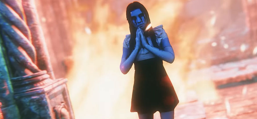 Filmstill aus dem Musikvideo zu Pussy Riot - „Panic Attack“.