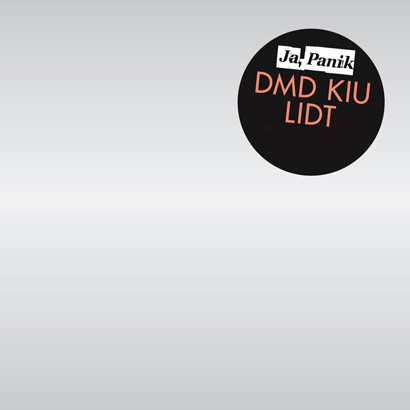 Bild des Albumcovers von „DMD KIU LIDT“ von Ja, Panik, das im April 2021 zehn Jahre alt wird.