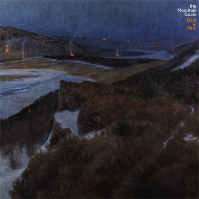 Album-Cover von The Mountain Goats – „Dark In Here“