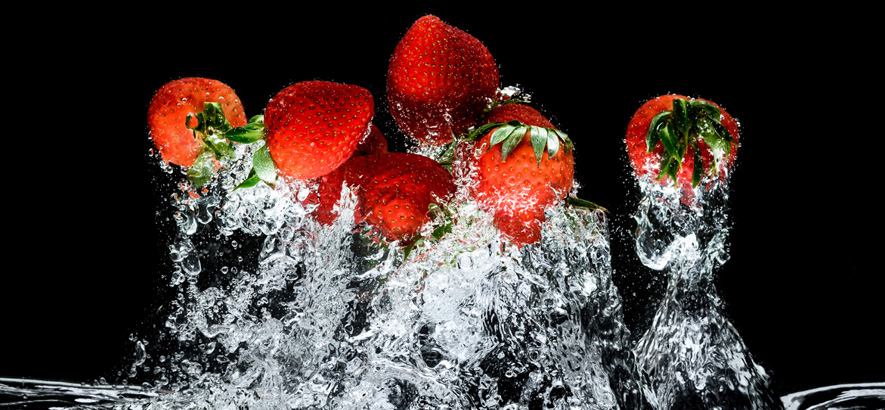 Bild von ein paar Erdbeeren. Symbolfoto für das Nachwuchs-Programm des Berliner Festivals Pop-Kultur.