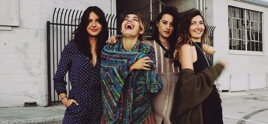 Foto der Band Warpaint, die mit „Lilys“ ihren ersten neuen Song seit 2016 herausgebracht hat.