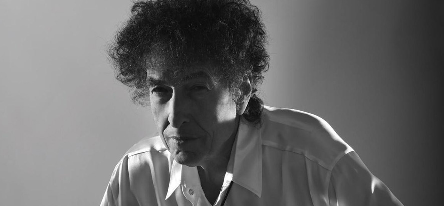 Schwarz-Weiß-Foto des US-Musikers Bob Dylan, der am 24. Mai 2021 80 Jahre alt wird.