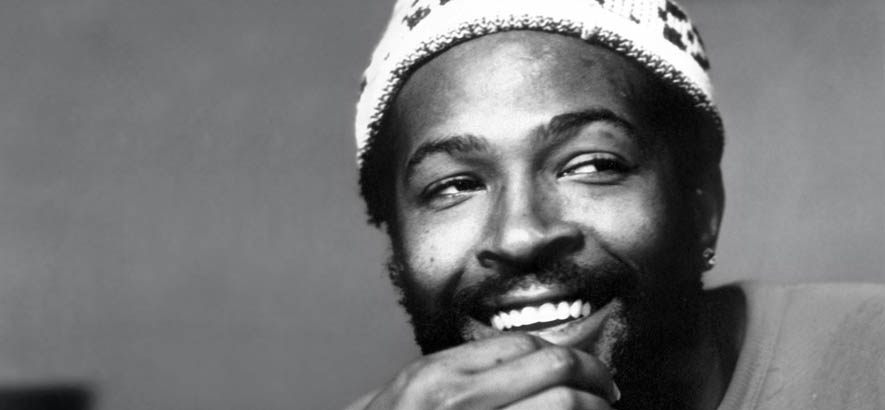 Pressebild des Soul-Sängers Marvin Gaye, dessen Album „What's Going On“ heute vor 50 Jahren erschienen ist. Der Titeltrack des Longplayers ist heute unser Track des Tages.