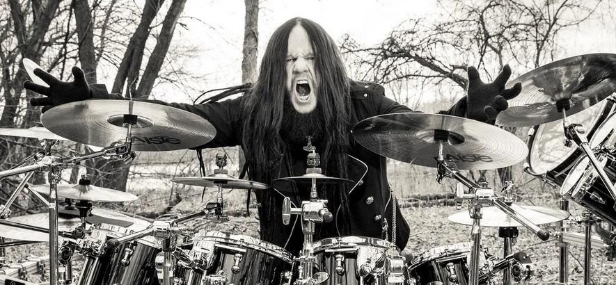 Foto von Joey Jordison, Ex-Drummer von Slipknot, der im Alter von 46 Jahren gestorben ist.