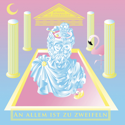 Bild des Albumcovers von „An allem ist zu zweifeln“ von School Of Zuversicht, das unser ByteFM Album der Woche ist.