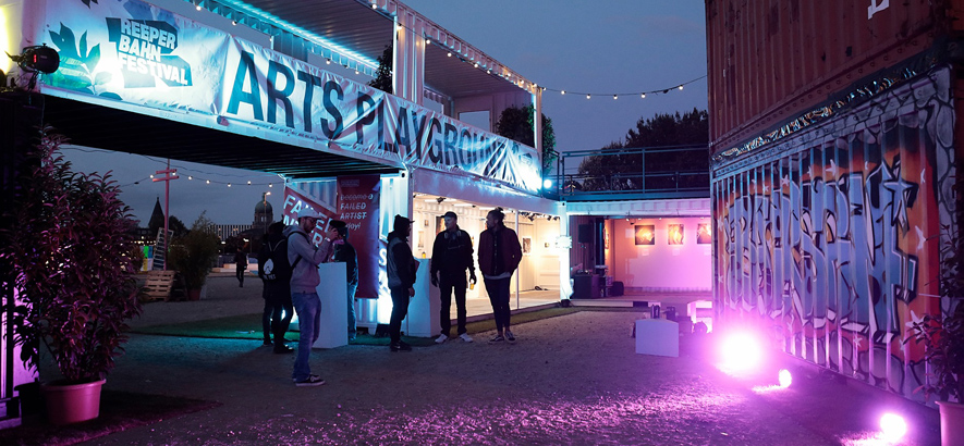 Foto vom Arts Playground beim Reeperbahn Festival