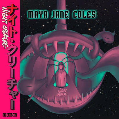 Bild des Albumcovers von „Night Creature“ von Maya Jane Coles, das unser ByteFM Album der Woche ist.