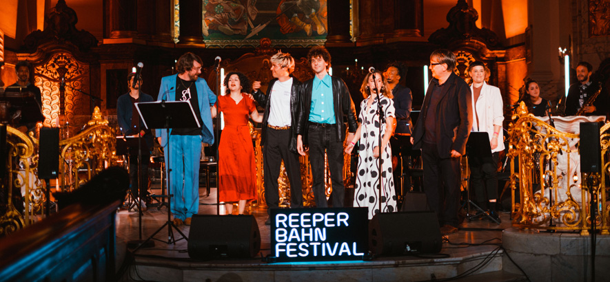 Foto von der Crucchi Gang beim Reeperbahn Festival