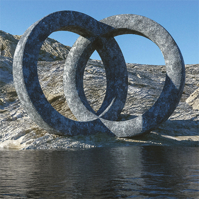 Artwork des neuen Albums von The KVB – „Unity“.
