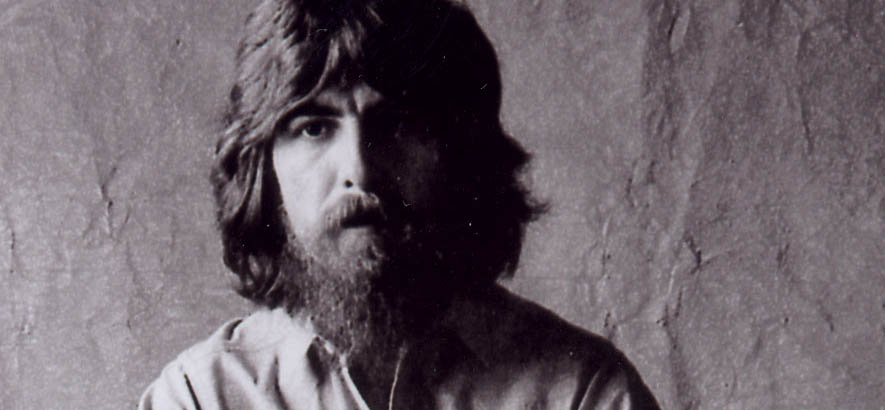 Pressebild des Musikers George Harrison