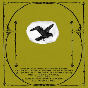 Albumcover von A Silver Mt. Zions „Horses In The Sky“, eines der besten Freak-Folk-Alben aller Zeiten