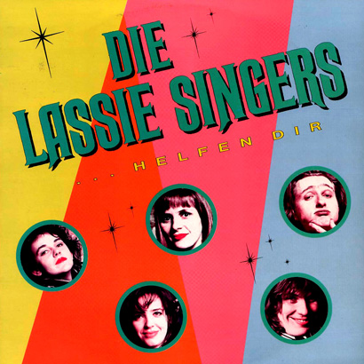 Bild des Albumcovers von „Die Lassie Singers helfen Dir“ von Lassie Singers, das unser ByteFM Album der Woche ist.