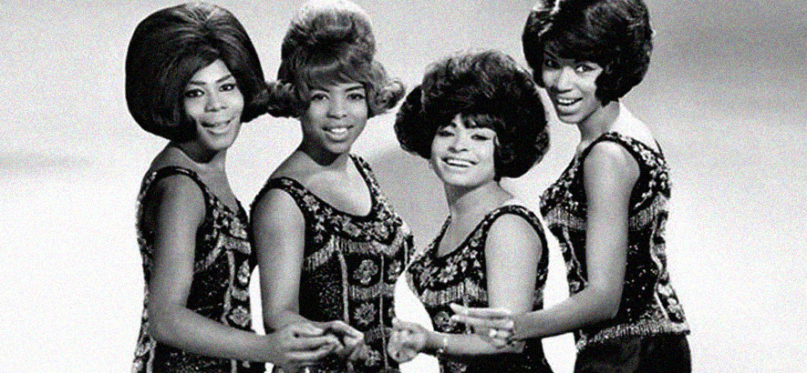 Foto der Girlgroup The Marvelettes, die einen Hit mit 