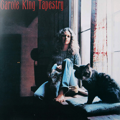 Bild des Albumcovers von „Tapestry“ von Carole King, das unser ByteFM Album der Woche ist.