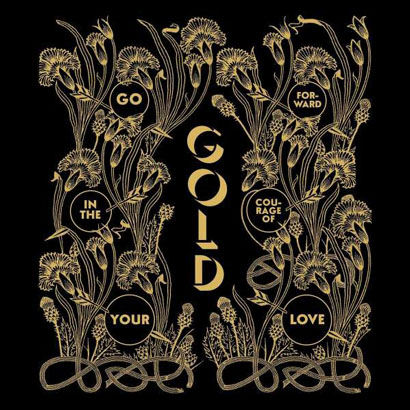 Bild des Albumcovers von „Gold“ von Alabaster DePlume, das unser ByteFM Album der Woche ist.