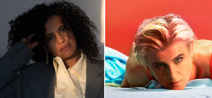 Foto von Neneh Cherry und Robyn.