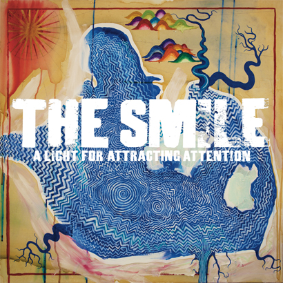 Artwork des Debütalbums von The Smile – „A Light For Attracting Attention“.