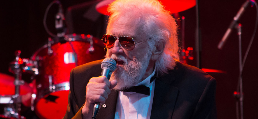 Foto des kanadischen Musikers Ronnie Hawkins, der im Alter von 87 Jahren gestorben ist.