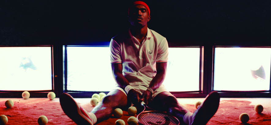 Pressebild des R&B-Sängers Frank Ocean, dessen Song „Pyramids“ zum zehnjährigen Release-Jubiläum des Albums „Channel Orange“ unser Track des Tages ist.