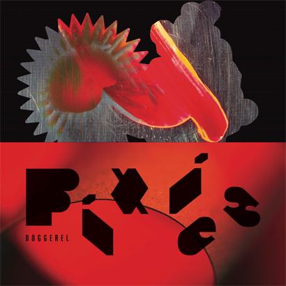 Artwork des neuen Albums von Pixies – „Doggerel“.
